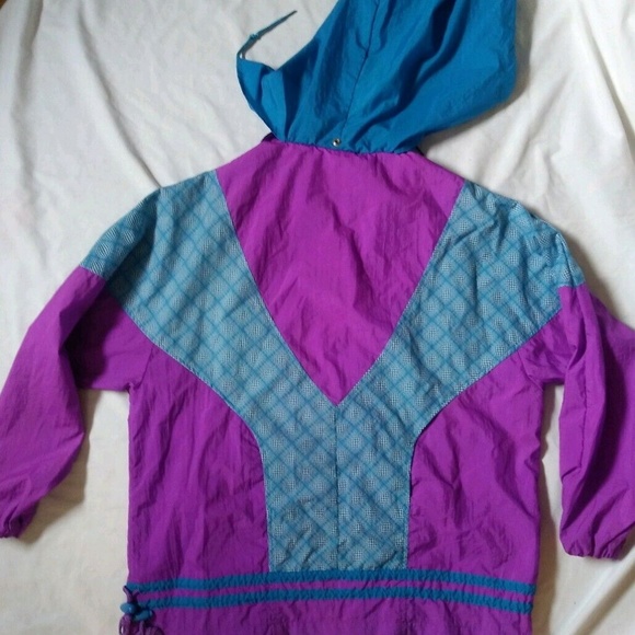 VTG Reebok Windbreaker Jacket Color BloCK - Picture 5 of 8